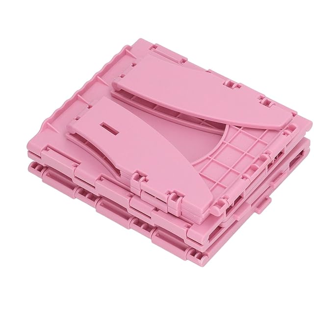 Portable Toddler Toilet, Lightweight Foldable Baby Potty with Cleaning Bag, Easy to Carry and Store, Good for Training Camping Travel (Pink)