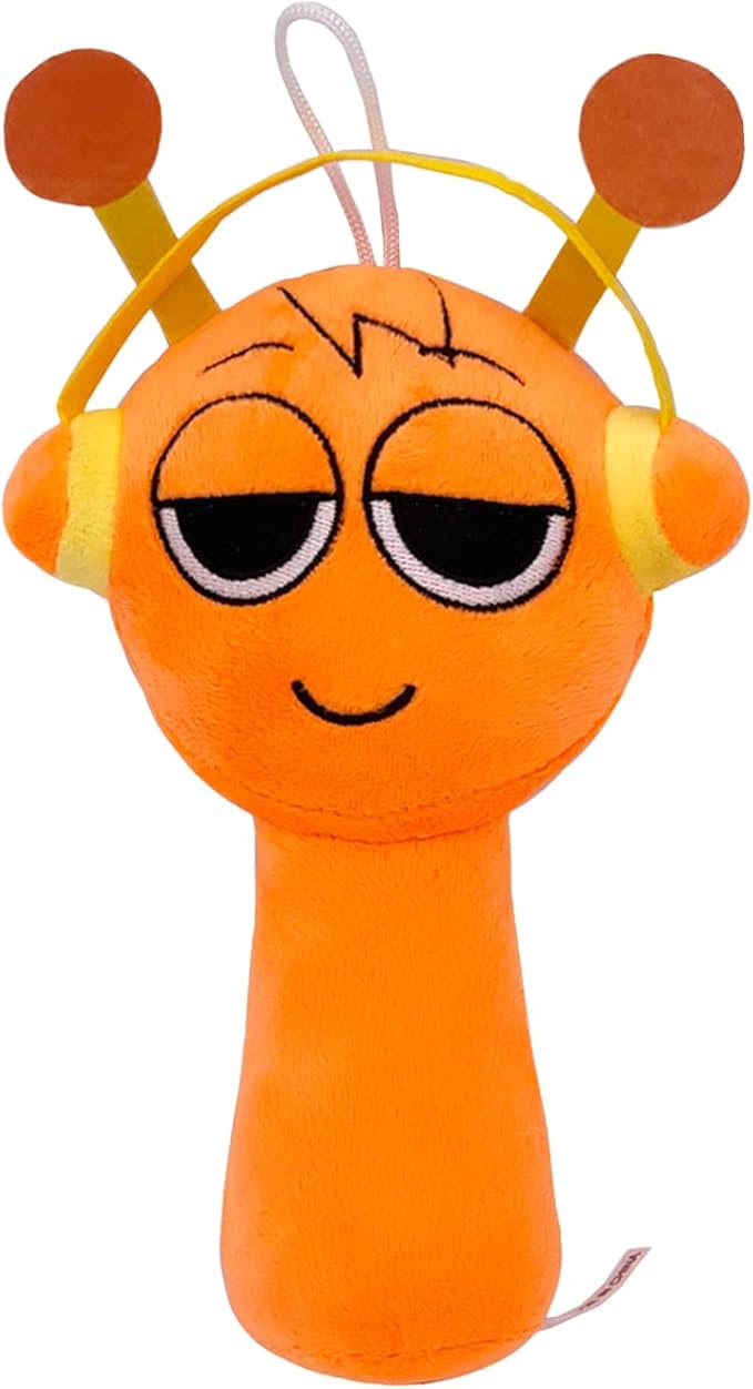 Super JAKES Game Plush Toys,Soft Stuffed Animal Pillow Figure Doll Christmas Birthday Gifts for Adult Kids (Orange Yellow)