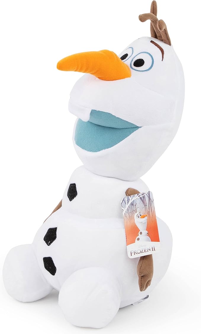 Jay Franco Disney Frozen 2 Olaf Plush Stuffed Pillow Buddy - Super Soft Polyester Microfiber, 17 inch (Official Disney Product)