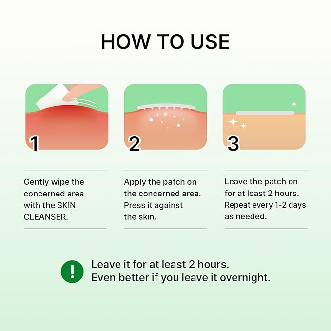 ACROPASS Trouble Care Microcone Acne Patch, Spot Care for Early Pimple and Zits, Hydrocolloid & Niacinamide for Blemishes (Regular Size - 6count)