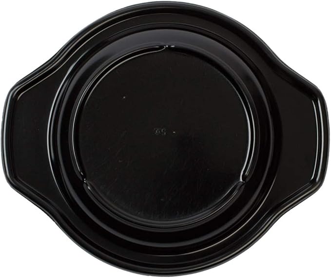 Crazy Korean Cooking Korean Stone Bowl (Dolsot), Sizzling Hot Pot for Bibimbap and Soup - Premium Ceramic (Medium with Lid)