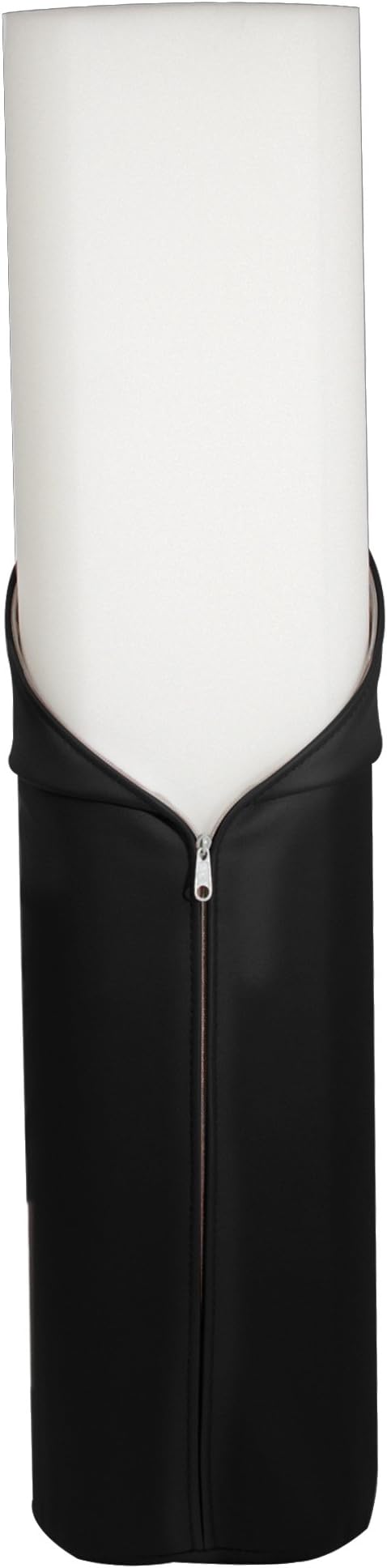 Master Massage 6"x26" 3/4 Round Massage Bolster - Black