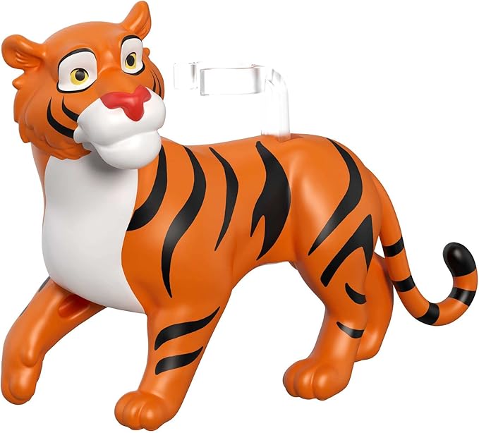 Mattel Disney Princess Jasmine Small Doll and Rajah Tiger Figure with Seat, from Mattel Disney Movie Aladdin