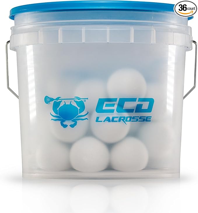 East Coast Dyes Mint Bucket (36) Lacrosse Balls
