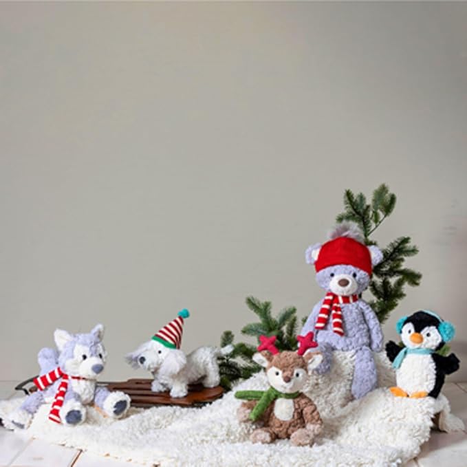 Mary Meyer Stuffed Animal Putty Collection Premium Soft Toy, 11-Inches, Snickerdoodle Reindeer