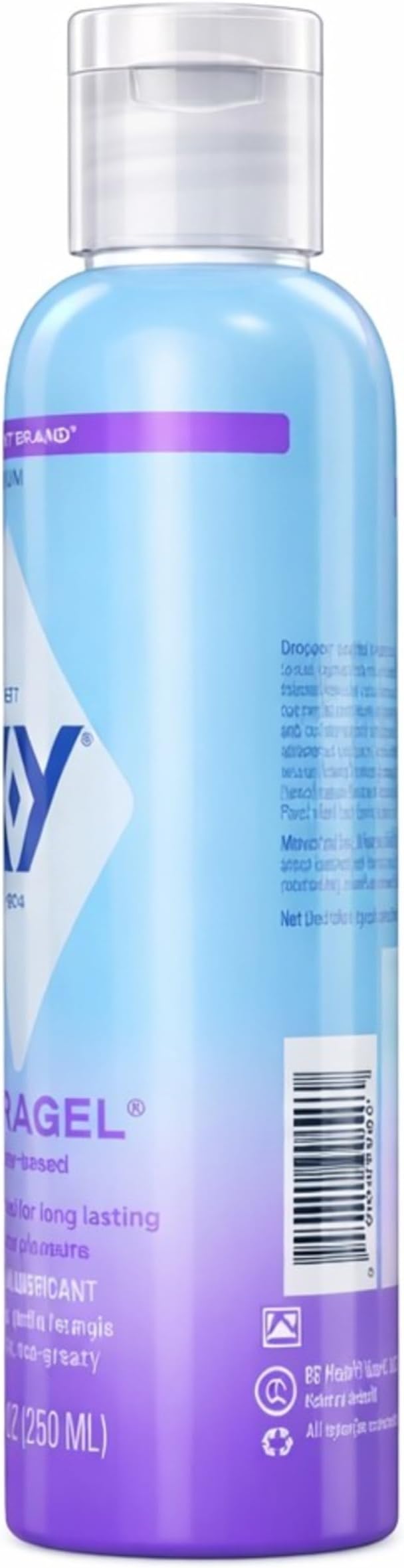 K-Y Ultragel Water Based Lube, Non-Greasy Water Based Personal Lubricant, pH Friendly Lube, Condom Friendly Personal Lube, 8.45 Fl Oz