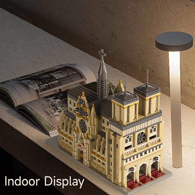 Notre Dame de Paris Micro Brick Building Set (2908 Pieces) – Landmark Model Educational Toy Gift for Kids and Adults