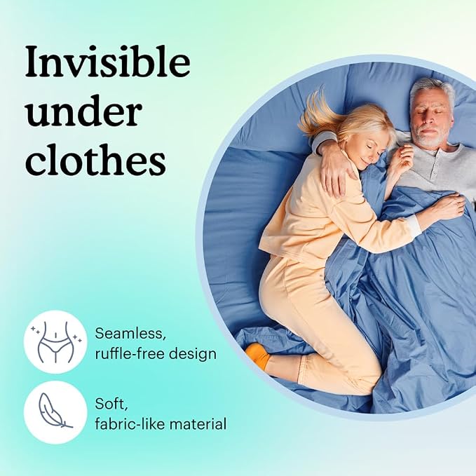 Because Overnight Booster Pads Fit All Adult Diapers, Helps Keep Your Adult Diaper Active All Night, Adds 4 Cups to Incontinence Underwear, Extra Absorbency, 45 Count