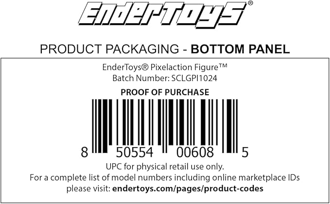 EnderToys Squid 4 Inch Action Figure
