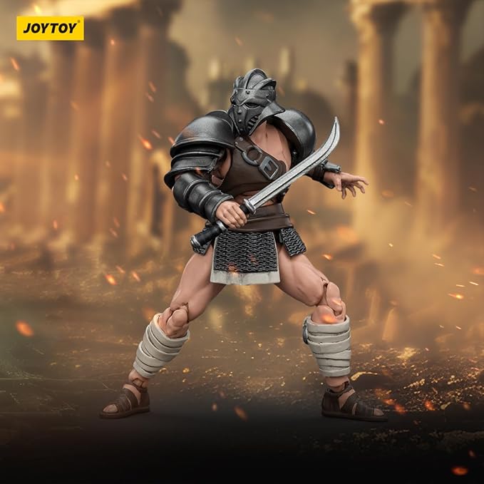 JOYTOY 1/18 Strife Roman Gladiator Scissor Collector's Edition Action Figure-4.25in