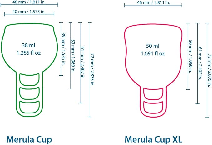 Merula Cup Apple (Green) - The One-Size Menstrual Cup