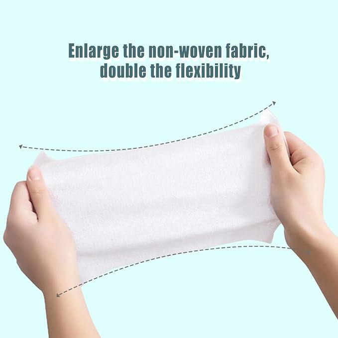 Travel Feminine Hygiene Wipes, Individually Wrapped Wipes, 200 Pack | Chamomile pH-Balanced Feminine Wipes, Individually Wrapped Portable Large Hygiene Wipes for Friends & Homeless Care