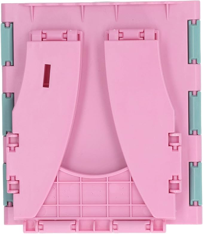 KIMISS Foldable Portable Toddler Potty - Travel & Camping Baby Toilet for Easy on Long Drives (Green Pink)