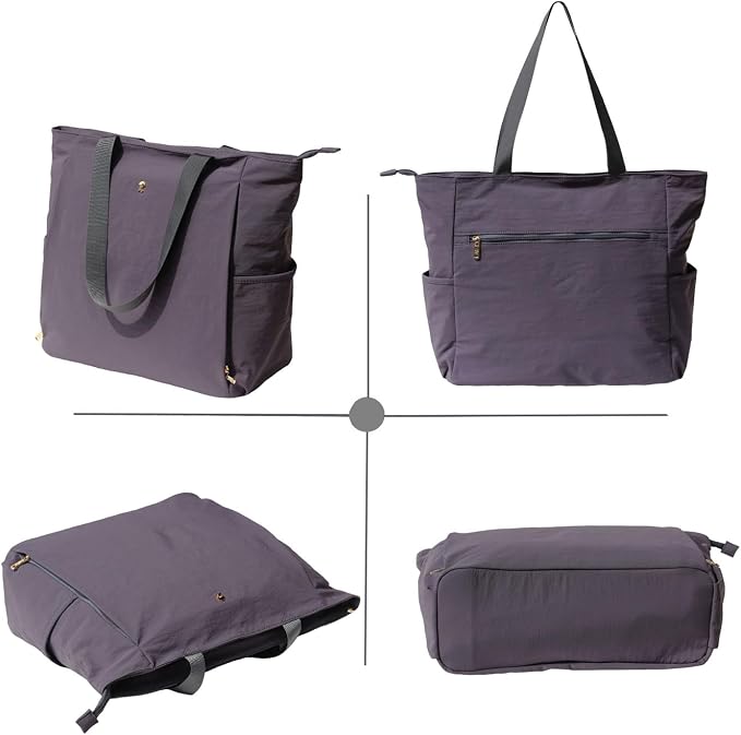 ESVAN Yoga Mat Bag Yoga Tote Carrier Shoulder Bag Carryall Tote for Office,Yoga,Pilates,Travel,Beach and Gym