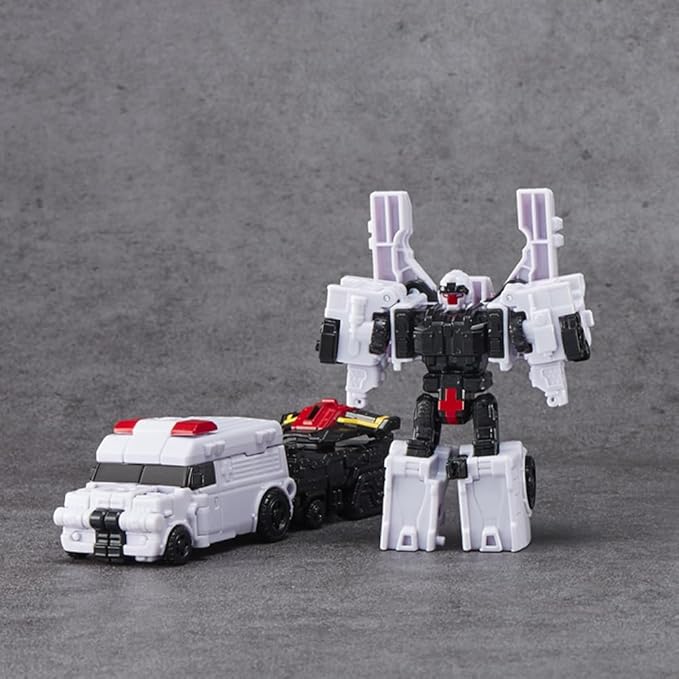 New TOBOT, MINI TOBOT M, Youngtoys Transforming Collectible Vehicle to Robot, Heroes Animation Character Toys for Kids 3 and up Transform Toys Cars, Mini Size 4-inch