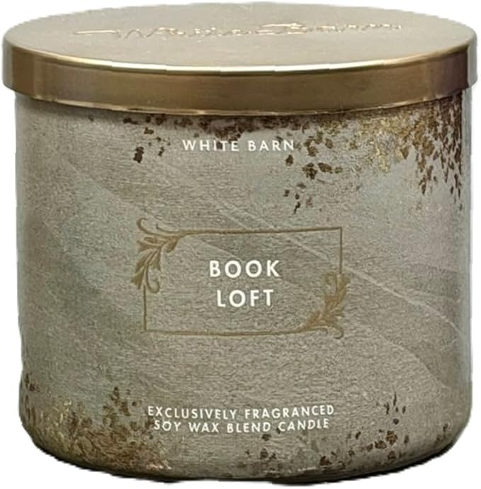 Bath and Body Works Book Loft 3 Wick Candle