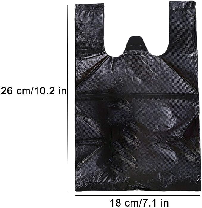 Sanitary Napkin Disposal Bags 400pcs Women Personal Disposal Bags Sanitary Waste Bags With Handles for Feminine Products Sanitary Napkin Storage Bag (Black)