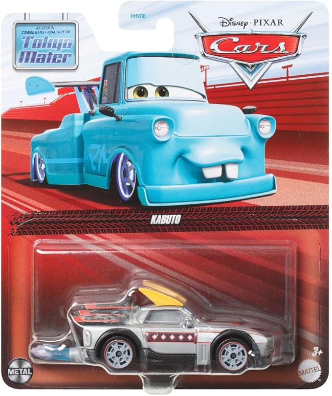 Kabuto | HKY56 | Disney Cars | Die-Cast 1:55 Cars | Mattel Vehicles