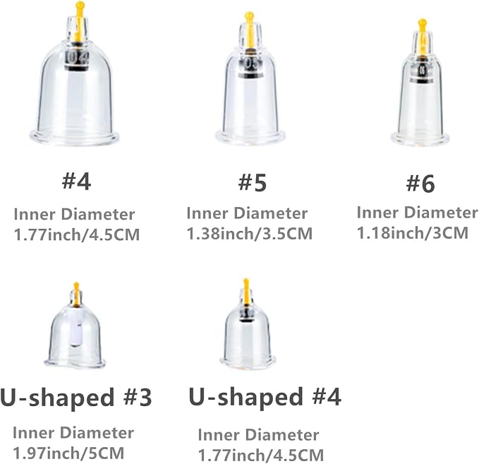 Cupping Kit for Massage Therapy - 22 Cups Professional Chinese Cupping Set with Magnetics, Vacuum Cupping Therapy Set for Cellulite Reduction Muscle Pain Relief with Manual Pump