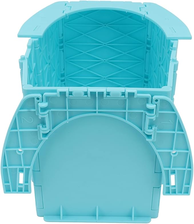 HERCHR Portable Potty, Foldable Toilet Child Travel Potty Kids Training Toilet Seat Emergency Toilet with Bags for Camping