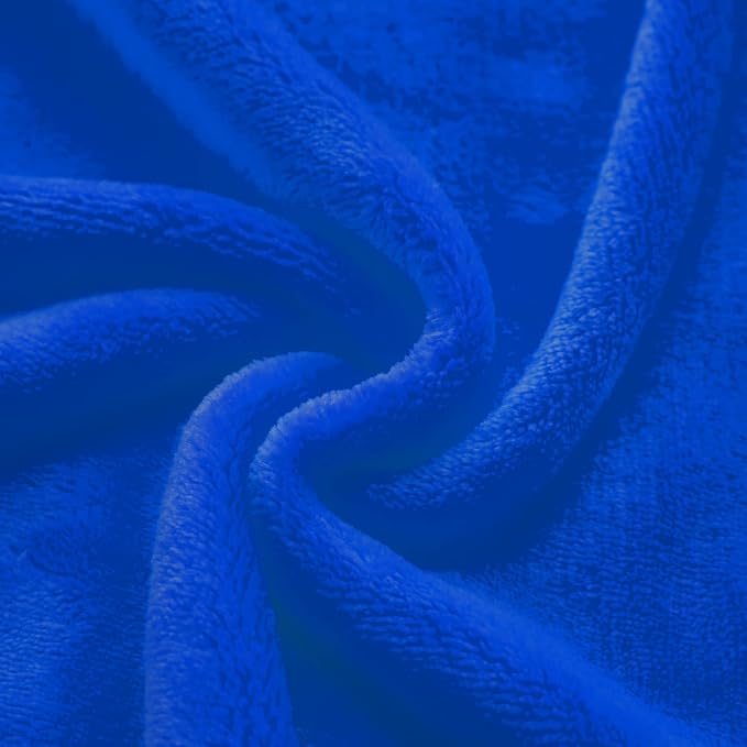 Royal blue Fleece Plush Throw Blanket 50"x70"for Couch Fuzzy Cozy Flannel | Super Soft Lightweight Microfiber Blanket for Sofa Bed bedroom Home Decor All Season,Birthday Gifts for Women Mom Adult