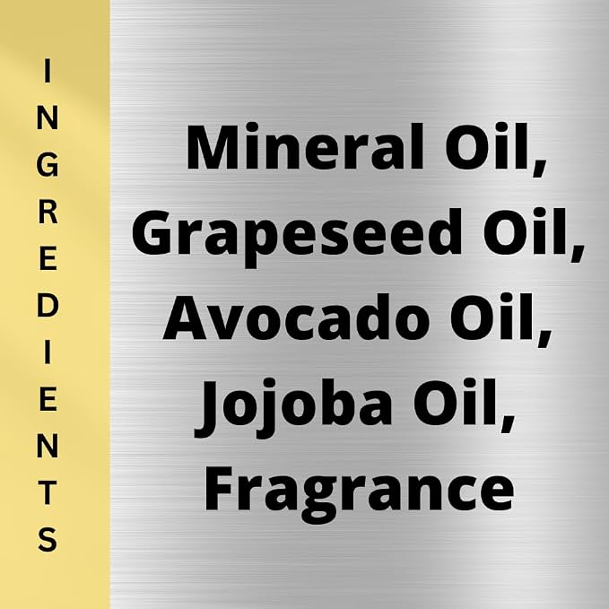 Black Canyon Black Currant & Sandalwood Scented Massage Oil, 12 Oz