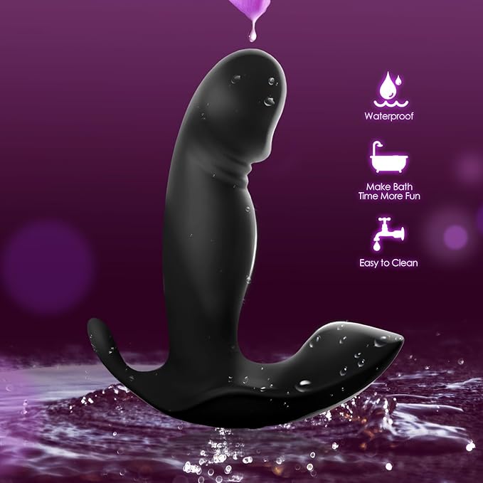 Sex Toy G Spot Vibrator Dildo -Wearable App Remote Control Panty Vibrators with 10 Quickly Wiggling & Vibrating Modes Anal Sex Toys Clitoral Nipple Stimulator for Female or Couples