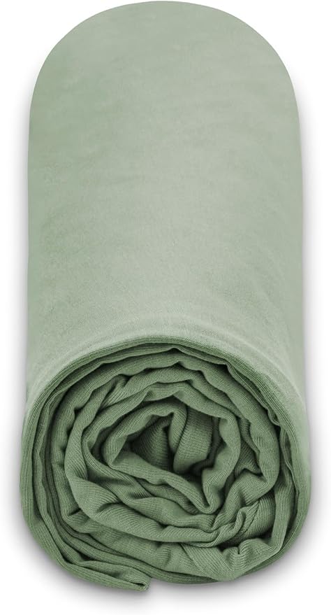 Meiz Pregnancy Pillow Cover, Rayon Cover from Bamboo, U Shaped Pregnancy Pillow Case, Cooling Maternity Pillow Cover for 55" x 31" Pregnancy Pillows, Sage Green