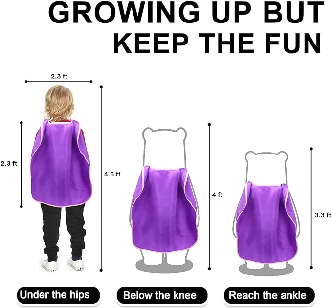 iROLEWIN Superhero-Capes for Kids Bulk 20 Pack Superhero Party Favors Toddler Dress-up Halloween Group Costumes Pretend Play
