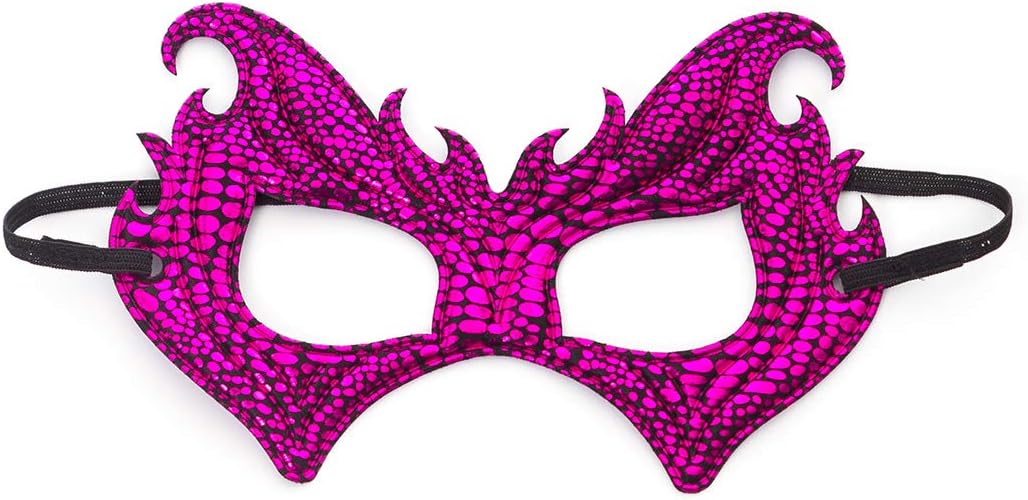 Little Adventures Reversible Dragon Mask and Wing Sets for Boys & Girls - Pink/Magenta