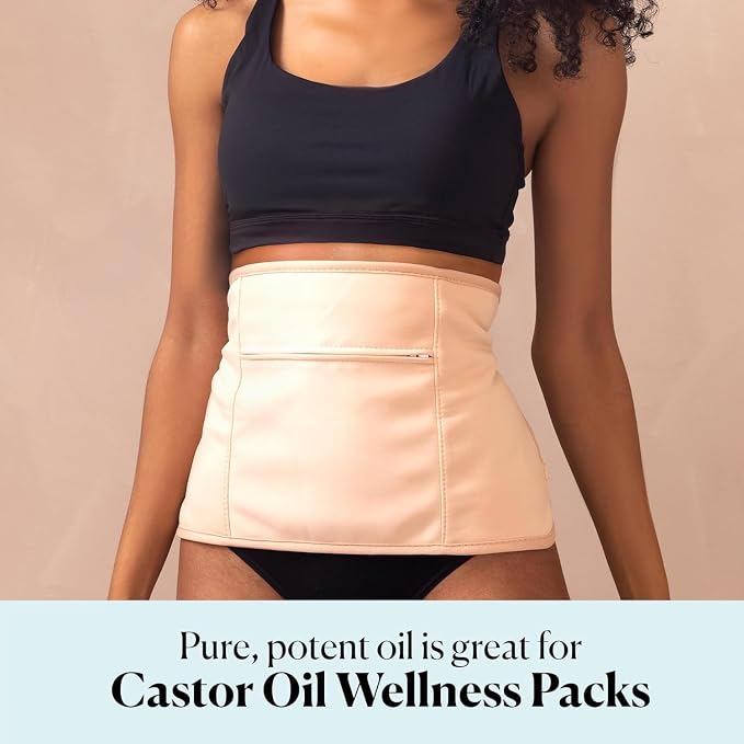 Sky Organics - Castor Oil Organic - Volumizing Hair Oil - Scalp, Lashes, Brows - Pure Castor Oil Cold Pressed - Natural Conditioner - Omega Fatty Acids, Vegan - Beauty, Hair, & Self Care - 8oz, 2 Pack