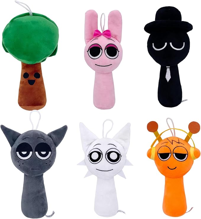 Super JAKES Game Plush Toys,Soft Stuffed Animal Pillow Figure Doll Christmas Birthday Gifts for Adult Kids (6PCS)
