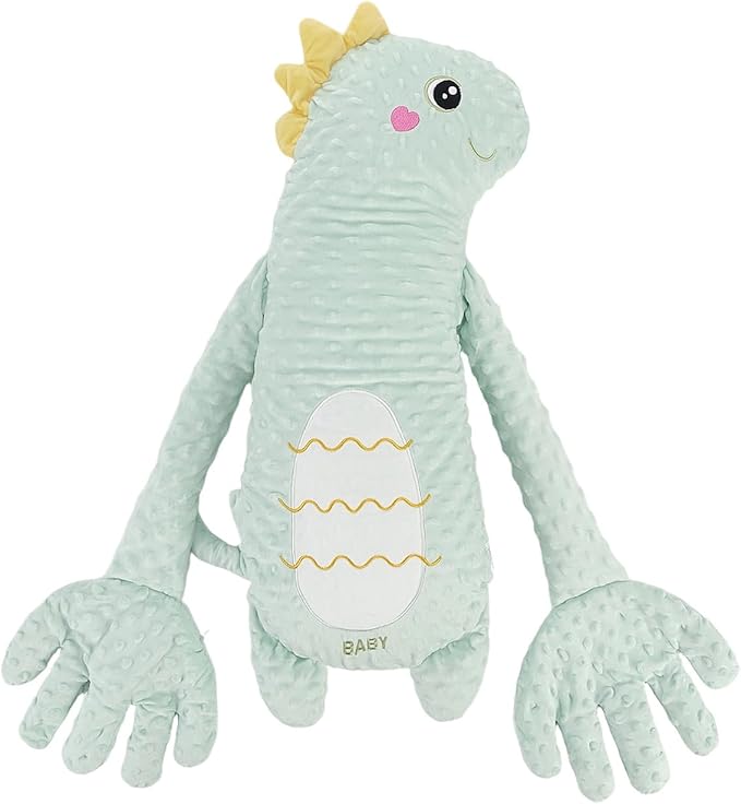 Baby Soothers Toys, Cute Animal Plush Stuffed Doll Toy for Girls Boys, Portable Dinosaur Unicorn Figure Soothing Dolls for Home and Travel (013, OneSize)