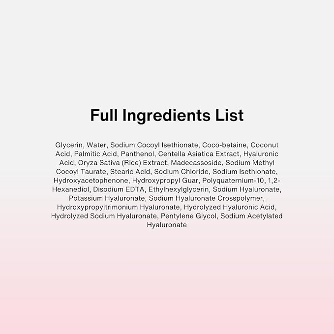 Rice Marshmallow Cleansing Foam with Soft Cloud Foam, Hydrating Finish, No-Stripping | Low pH, Gentle Everyday Use | Rice, Hyaluronic Acid | Korean Skincare (120mL, 4.06 fl oz)
