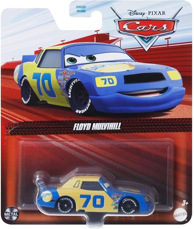 Cars Disney Pixar 1:55 Floyd Mulvihill Metal Car