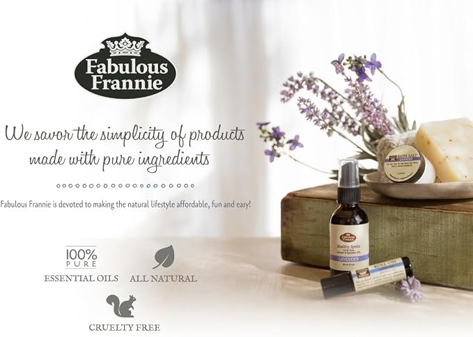 Fabulous Frannie Grief Essential Oil Blend Roll-On Bergamot, Chamomile, Cypress and Marjoram Pure Essential Oils 10ml