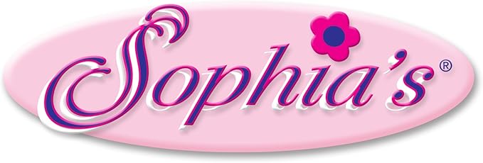 Sophia's Sprinkled Cupcakes, Colorful Petit Four Cakes, Napkins, Polka Dot Tea Pot and Settings for Four 18 Inch Dolls, Pink