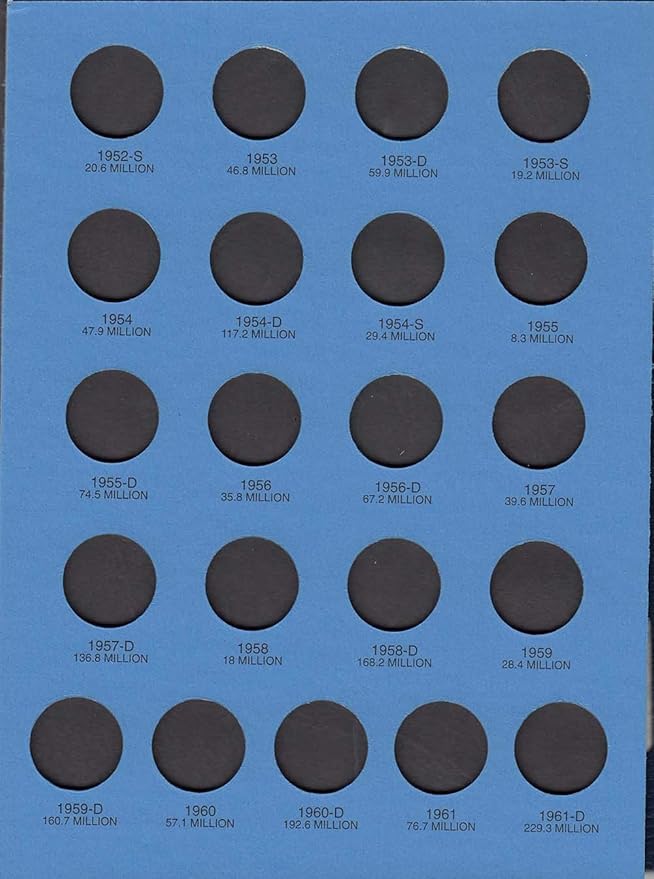 Whitman U.S. Jefferson Nickel Coin Folder 1938-1961 Vol. 1 #9009