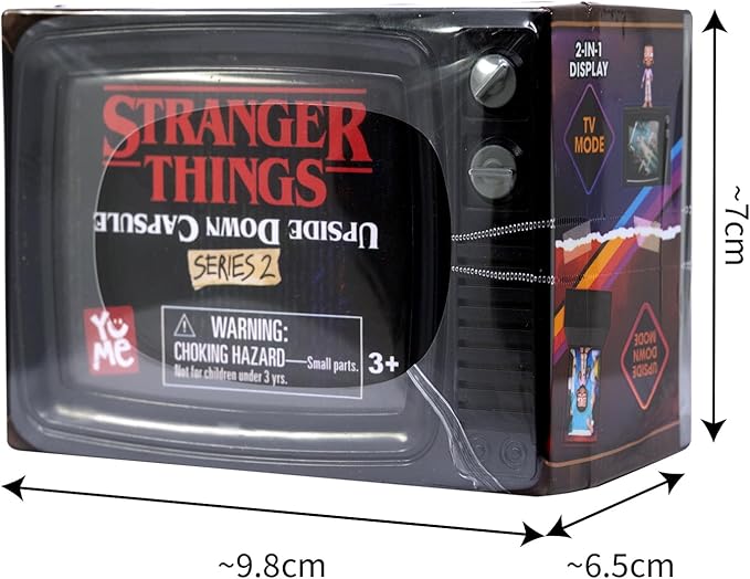 YuMe Official Stranger Things Upside Down Mystery Capsules Series Two Action Figures Toys 12 Pack