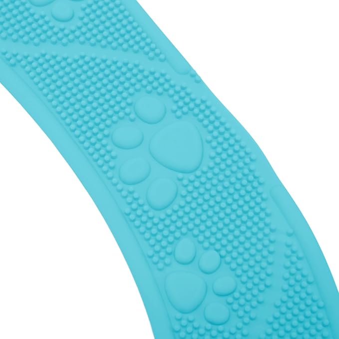 Universal Toilet Seat Cover Washable Silicone Non Slip Toilet Seat Pad Durable Soft Comfortable for Elderly Children Bathroom Home 39.5x34cm (Sky Blue)