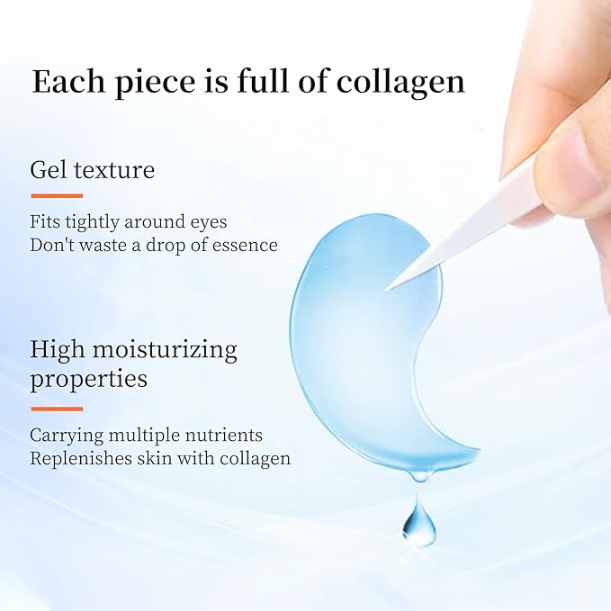 Under Eye patches (64 pcs)-Brightening Eye Mask with Hyaluronic Acid, Cooling Eye Care for Puffy Eyes & Dark Circles Treatments,Reduce Under Eye Bags and Smooth Wrinkles