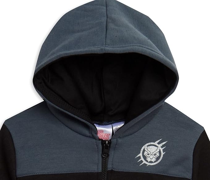 Marvel Avengers Spider-Man Fleece Half Zip Hoodie Toddler to Big Kid Sizes (2T - 18-20)