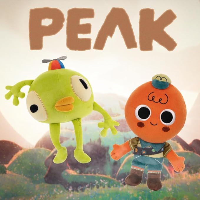 Bing-Bong-Peak Scout Ornaments Figurines Plush Pillow Doll Decorative Stuffed Figurine Hugable Cushion Home Sofa Bed 7.28inch (Orange)