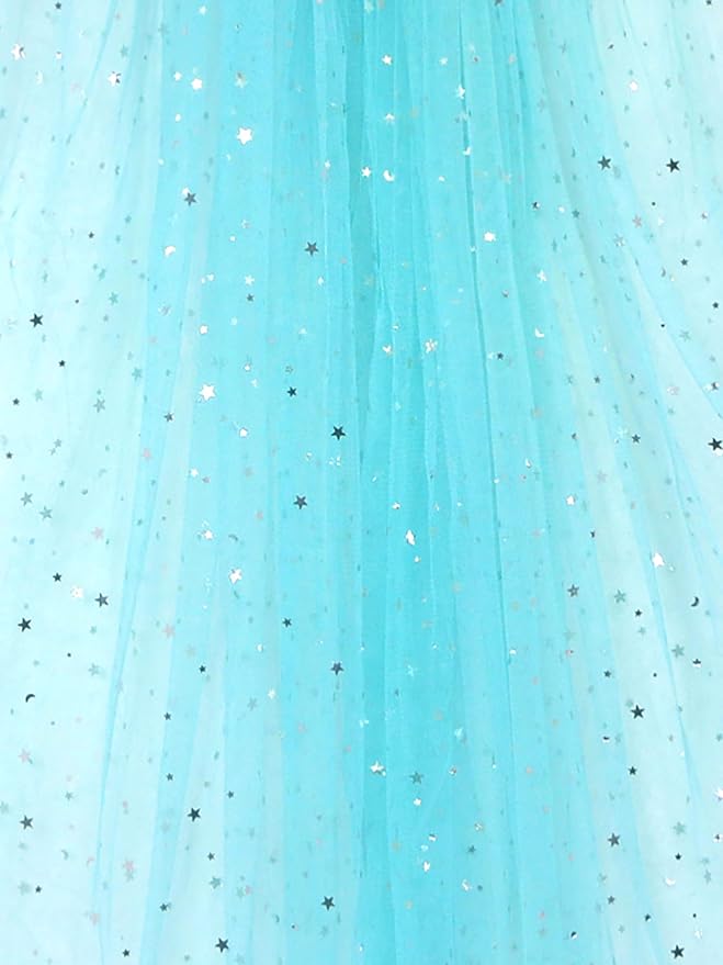 FKKFYY Rainbow Cape Cloak for Girl Princess