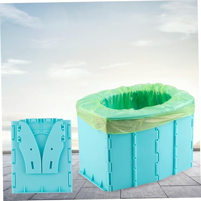 BESPORTBLE Eco-friendly Travel Commode Boy Girl Potty Seat Compact Portable for Potty Training Home Car and Travel