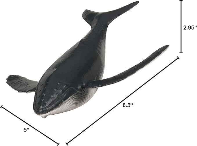 Terra by Battat – Toy Sea Animals – Realistic Whale, Dolphin, Penguin & More – Detailed Ocean Creatures for Sensory Bins – Sea Life Animal Set with 15 Pieces – Great for Imaginative Play 3+ Years