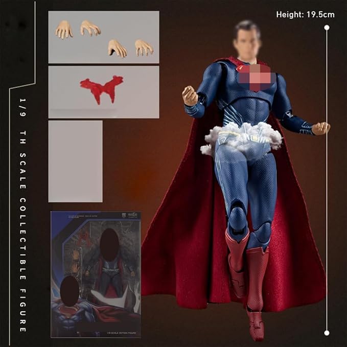 Fondjoy 1/9 Miniature Action Figures Movie Edition 7.68in Figurine with Accessories