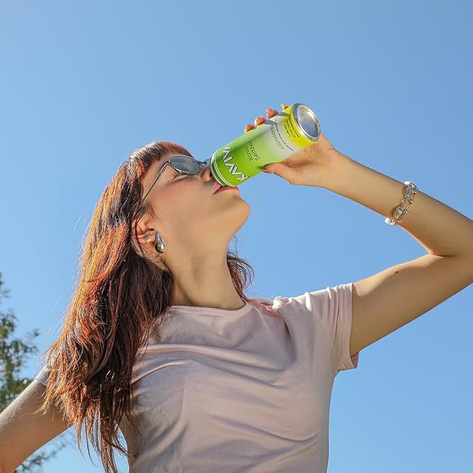 Kaviva | Kava & Seltzer | Relaxation Drink | 50 calories | All Natural | Non-ALC Functional Beverage | Refreshing Alternative | Clean Ingredients