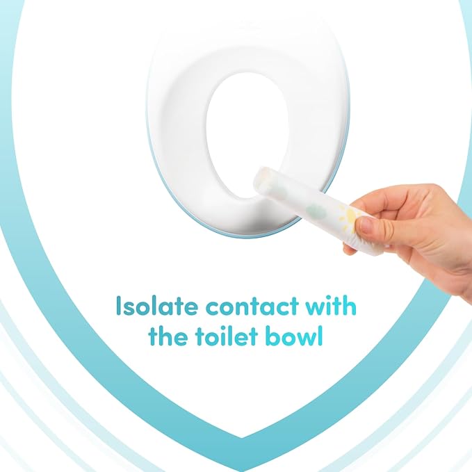 Disposable Toilet Seat Cover - Convenient, Hygienic, and Essential for Potty Training and Road Trips (Pack of 10)