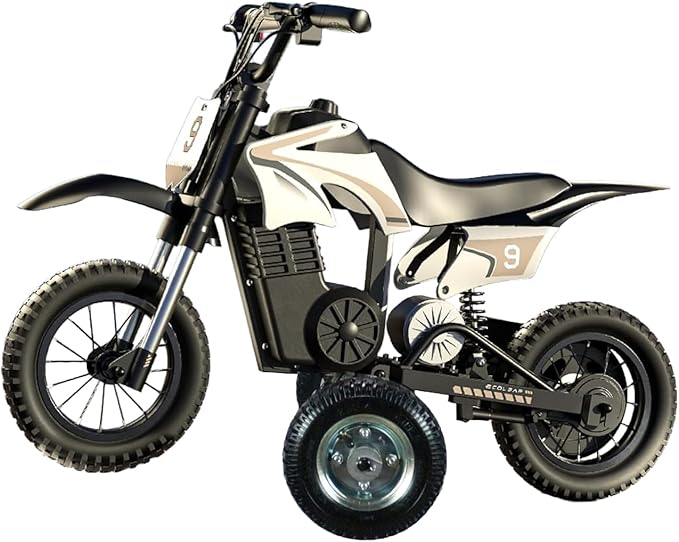 Hardline Products USA Training Wheels for K1 Kids Electric Dirt Bike 36V Motorcycle - Ecoleap Electric Dirtbike - 1602-UT-Ecoleap K1